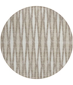 Addison Chantille ACN881-Taupe 8 ft. X 8 ft. Round Rug