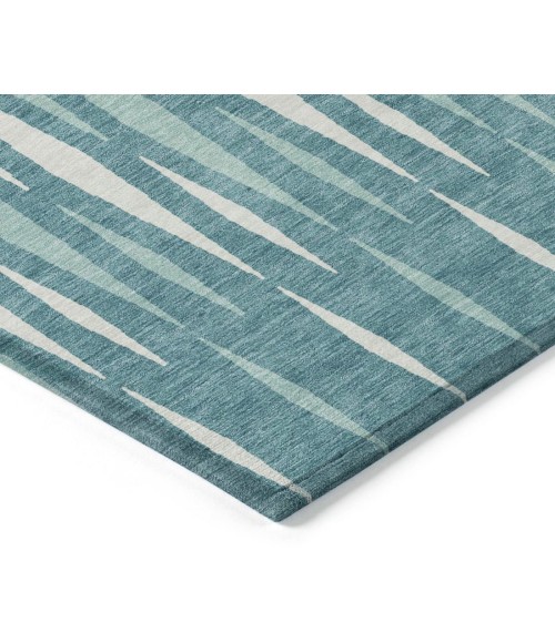 Addison Chantille ACN881-Teal 8 ft. X 8 ft. Round Rug