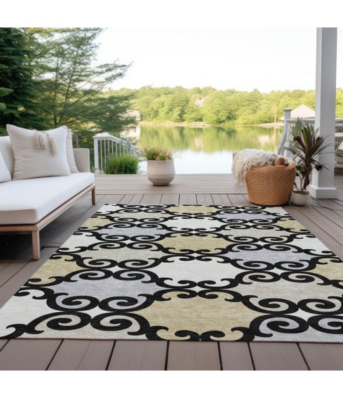 Addison Chantille Rug ACN883-Black 10 ft. X 14 ft. Rectangle - Rugs Town Addison Chantille ACN883-Black 10 ft. X 14 ft. Rectangle Rug
