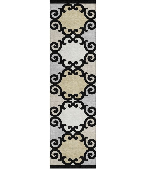 Addison Chantille ACN883-Black 2 ft. 3 in. X 7 ft. 6 in. Rectangle Rug