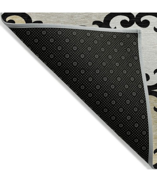 Addison Chantille Rug ACN883-Black 10 ft. X 14 ft. Rectangle - Rugs Town Addison Chantille ACN883-Black 10 ft. X 14 ft. Rectangle Rug