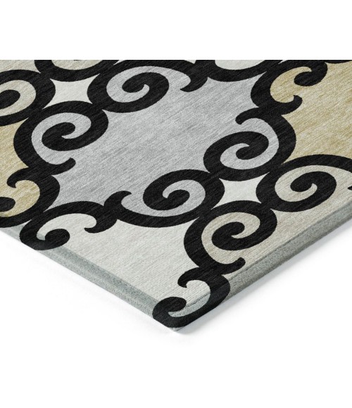 Addison Chantille Rug ACN883-Black 10 ft. X 14 ft. Rectangle - Rugs Town Addison Chantille ACN883-Black 10 ft. X 14 ft. Rectangle Rug