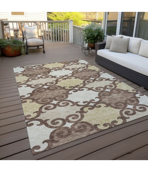 Addison Chantille Rug ACN883-Brown 10 ft. X 14 ft. Rectangle - Rugs Town Addison Chantille ACN883-Brown 10 ft. X 14 ft. Rectangle Rug