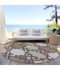 Addison Chantille ACN883-Brown 8 ft. X 8 ft. Round Rug