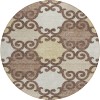 Addison Chantille ACN883-Brown 8 ft. X 8 ft. Round Rug