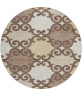 Addison Chantille ACN883-Brown 8 ft. X 8 ft. Round Rug