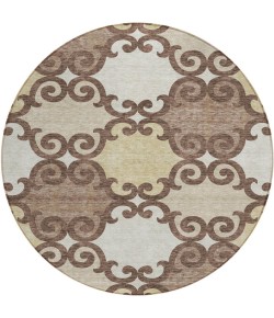 Addison Chantille ACN883-Brown 8 ft. X 8 ft. Round Rug