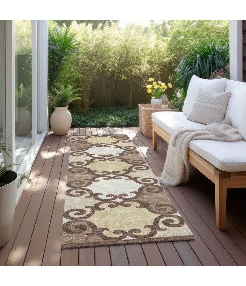 Addison Chantille ACN883-Brown 2 ft. 3 in. X 7 ft. 6 in. Rectangle Rug