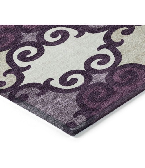 Addison Chantille Rug ACN883-Eggplant 10 ft. X 14 ft. Rectangle - Rugs Town Addison Chantille ACN883-Eggplant 10 ft. X 14 ft. Rectangle Rug