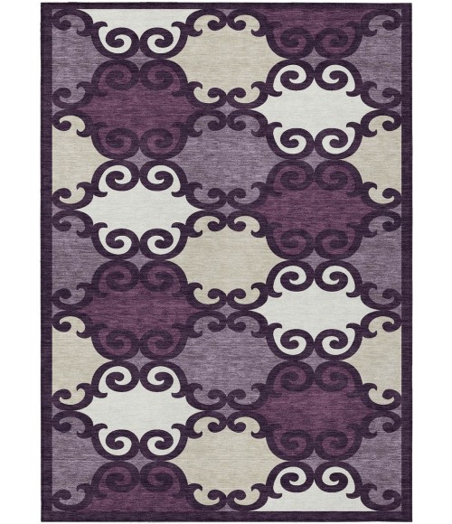 Addison Chantille Rug ACN883-Eggplant 10 ft. X 14 ft. Rectangle - Rugs Town Addison Chantille ACN883-Eggplant 10 ft. X 14 ft. Rectangle Rug