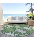 Addison Chantille ACN883-Green 8 ft. X 8 ft. Round Rug