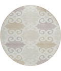 Addison Chantille ACN883-Ivory 8 ft. X 8 ft. Round Rug