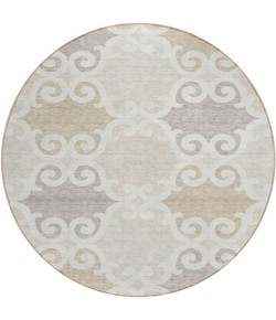 Addison Chantille ACN883-Ivory 8 ft. X 8 ft. Round Rug