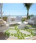 Addison Chantille ACN883-Lime 8 ft. X 8 ft. Round Rug