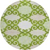 Addison Chantille ACN883-Lime 8 ft. X 8 ft. Round Rug