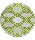 Addison Chantille ACN883-Lime 8 ft. X 8 ft. Round Rug