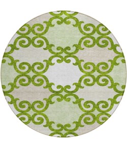 Addison Chantille ACN883-Lime 8 ft. X 8 ft. Round Rug