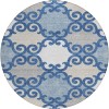 Addison Chantille ACN883-Navy 8 ft. X 8 ft. Round Rug