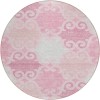 Addison Chantille ACN883-Pink 8 ft. X 8 ft. Round Rug