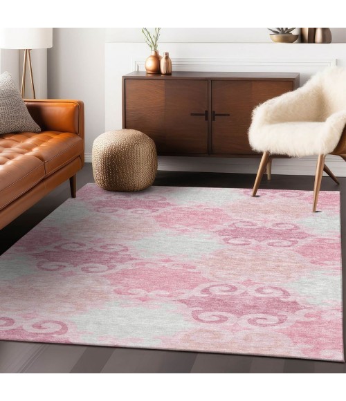 Addison Chantille Rug ACN883-Pink 10 ft. X 14 ft. Rectangle - Rugs Town Addison Chantille ACN883-Pink 10 ft. X 14 ft. Rectangle Rug