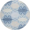 Addison Chantille ACN883-Sky 8 ft. X 8 ft. Round Rug