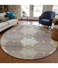Addison Chantille ACN883-Taupe 8 ft. X 8 ft. Round Rug