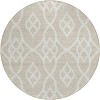 Addison Chantille ACN884-Beige 8 ft. X 8 ft. Round Rug