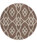 Addison Chantille ACN884-Chocolate 8 ft. X 8 ft. Round Rug