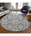 Addison Chantille ACN884-Gray 8 ft. X 8 ft. Round Rug