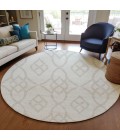 Addison Chantille ACN884-Ivory 8 ft. X 8 ft. Round Rug