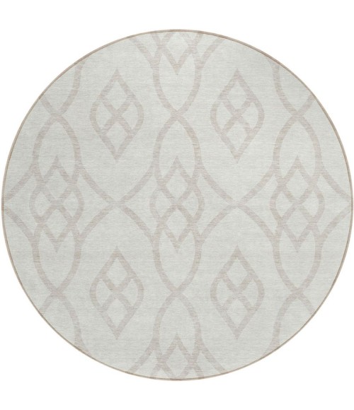Addison Chantille ACN884-Ivory 8 ft. X 8 ft. Round Rug