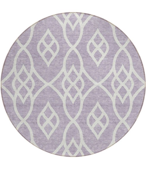 Addison Chantille ACN884-Lavender 8 ft. X 8 ft. Round Rug