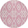 Addison Chantille ACN884-Pink 8 ft. X 8 ft. Round Rug