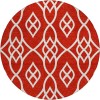 Addison Chantille ACN884-Red 8 ft. X 8 ft. Round Rug
