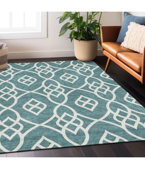 Addison Chantille ACN884-Teal 5 ft. X 7 ft. 6 in. Rectangle Rug