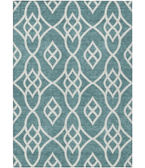 Addison Chantille ACN884-Teal 5 ft. X 7 ft. 6 in. Rectangle Rug