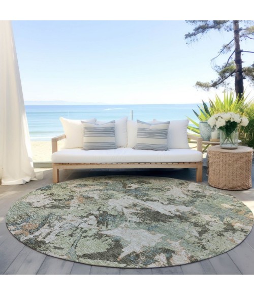Addison Chantille ACN885-Beige 8 ft. X 8 ft. Round Rug