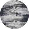 Addison Chantille ACN888-Black 8 ft. X 8 ft. Round Rug