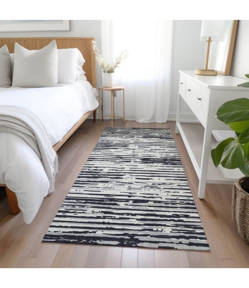 Addison Chantille ACN888-Black 2 ft. 3 in. X 7 ft. 6 in. Rectangle Rug