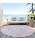 Addison Chantille ACN888-Pink 8 ft. X 8 ft. Round Rug