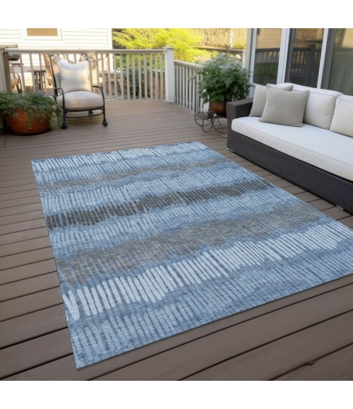 Addison Chantille Rug ACN889-Blue 10 ft. X 14 ft. Rectangle - Rugs Town Addison Chantille ACN889-Blue 10 ft. X 14 ft. Rectangle Rug