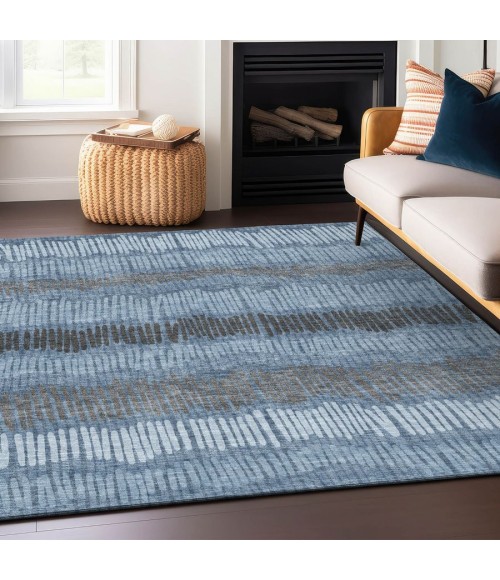 Addison Chantille Rug ACN889-Blue 10 ft. X 14 ft. Rectangle - Rugs Town Addison Chantille ACN889-Blue 10 ft. X 14 ft. Rectangle Rug
