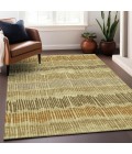 Addison Chantille Rug ACN889-Gold 10 ft. X 14 ft. Rectangle - Rugs Town Addison Chantille ACN889-Gold 10 ft. X 14 ft. Rectangle Rug