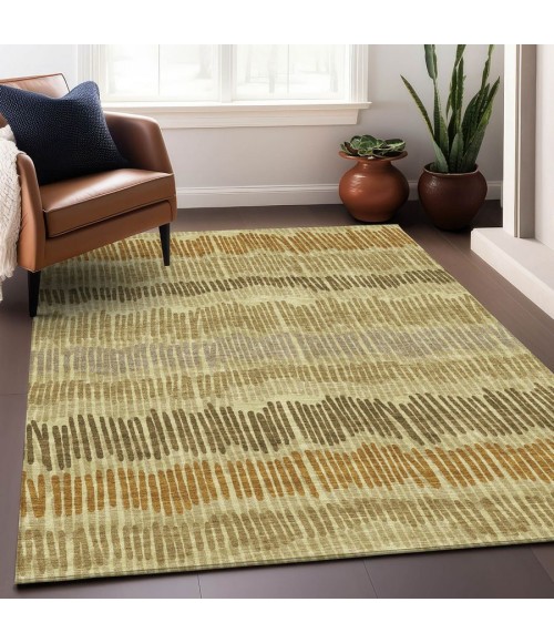 Addison Chantille Rug ACN889-Gold 10 ft. X 14 ft. Rectangle - Rugs Town Addison Chantille ACN889-Gold 10 ft. X 14 ft. Rectangle Rug