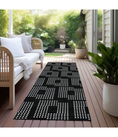 Addison Chantille ACN890-Black 2 ft. 3 in. X 7 ft. 6 in. Rectangle Rug