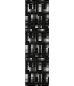 Addison Chantille ACN890-Black 2 ft. 3 in. X 7 ft. 6 in. Rectangle Rug
