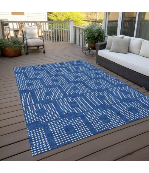 Addison Chantille ACN890-Blue 8 ft. X 10 ft. Rectangle Rug