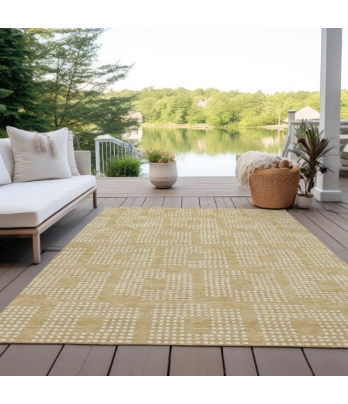 Addison Chantille ACN890-Gold 8 ft. X 10 ft. Rectangle Rug