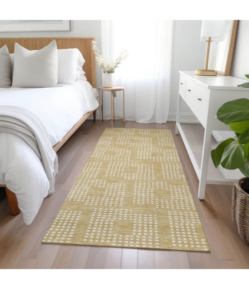 Addison Chantille ACN890-Gold 2 ft. 3 in. X 7 ft. 6 in. Rectangle Rug