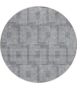 Addison Chantille ACN890-Gray 8 ft. X 8 ft. Round Rug